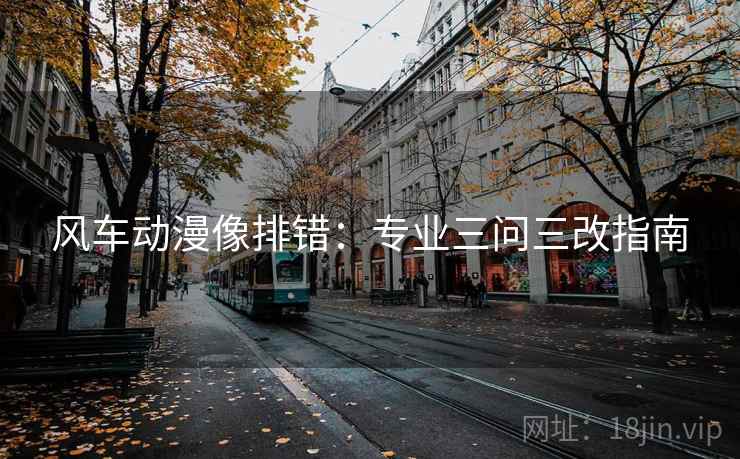 风车动漫像排错：专业三问三改指南